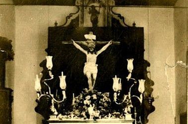 ANTIGUO CRUCIFICADO DE VERA CRUZ DE LOS PALACIOS Y EL CASTILLO DE LAS GUARDAS