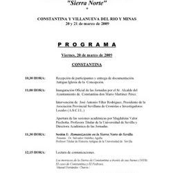 150 investigadores locales y estudiantes universitarios celebran las VI Jornadas de Historia sobre la provincia dedicadas a la Sierra Norte de Sevilla