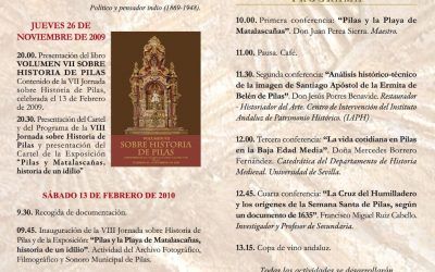 VIII jornadas de historia de Pilas