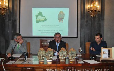 Presentación en la Casa de la Provincia de las Actas de las VII Jornadas de Historia sobre la Provincia de Sevilla “El Aljarafe Barroco”, del cartel de las VIII Jornadas de Historia “Sierra Sur” y de la entrega de los III PREMIOS ASCIL A LA INVESTIGACIÓN