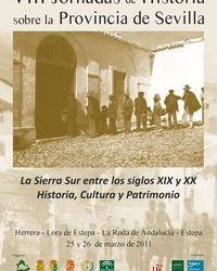 La ASCIL organiza las VIII Jornadas de Historia sobre la Provincia de Sevilla. » La Sierra Sur entre los siglo XIX y XX. Cultura, Historia y Patrimonio»