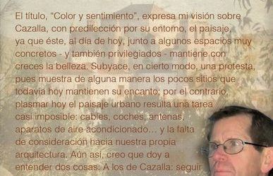 «COLOR Y SENTIMIENTO» DE RAFAEL CORTIJO FERNÁNDEZ