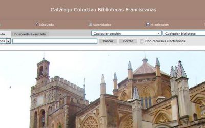 LOS FRANCISCANOS DE LA PROVINCIA DE LA INMACULADA CONCEPCIÓN DE ESPAÑA PONEN A DISPOSICIÓN DE INVESTIGADORES UNA NUEVA PÁGINA WEB