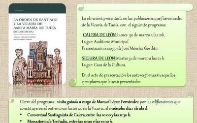 LA ORDEN DE SANTIAGO Y LA VICARÍA DE SANTA MARÍA DE TUDÍA