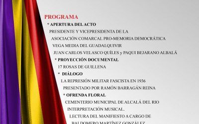 HOMENAJE A LAS VICTIMAS DEL FRANQUISMO