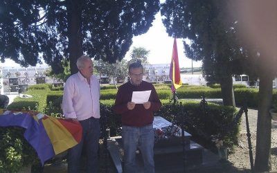 HOMENAJE A LAS VÍCTIMAS DE LA REPRESIÓN FRANQUISTA DE LA VEGA MEDIA DEL GUADALQUIVIR EN ALCALÁ DEL RÍO