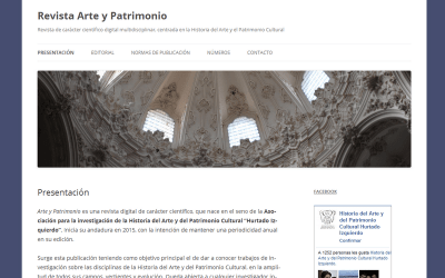 REVISTA ARTE Y PATRIMONIO