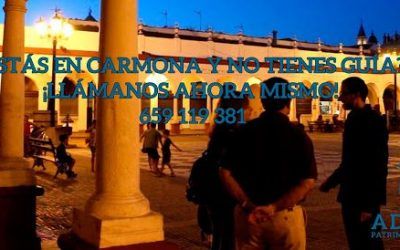 ¿ESTÁS EN CARMONA Y NO TIENES GUÍA?