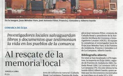 AL RECATE DE LA MEMORIA LOCAL