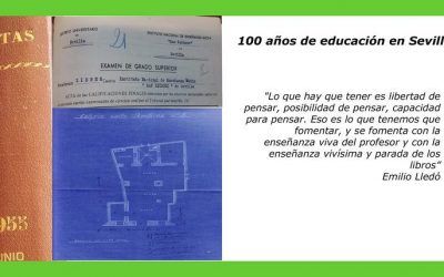 100 AÑOS DE EDUCACIÓN EN SEVILLA