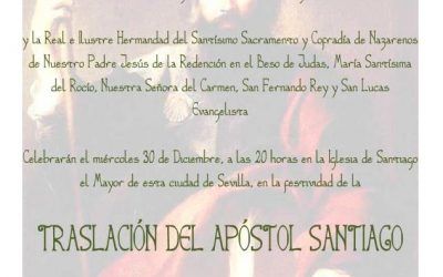 FESTIVIDAD TRASLATIO SANTIAGO APÓSTOL