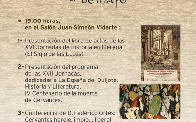 JORNADA CERVANTINA EN LLERENA