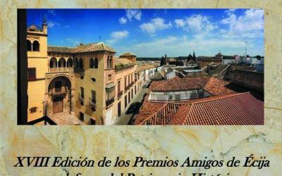 XVIII EDICIÓN DE LOS PREMIOS EN DEFENSA DEL PATRIMONIO HISTÓRICO Y ARTÍSTICO