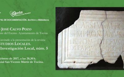 PRESENTACIÓN DE LA REVISTA «TOCINA ESTUDIOS LOCALES»