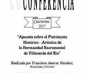 APUNTES SOBRE EL PATRIMONIO HISTÓRICO ARTÍSTICO DE LA HERMANDAD SACRAMENTAL DE VILLAVERDE DEL RÍO