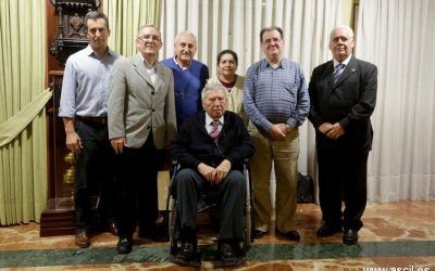 EL CURSO DE TEMAS SEVILLANOS RINDE HOMENAJE A EVARISTO ORTEGA, CRONISTA OFICIAL DE VALENCINA, CASTILLEJA DE GUZMÁN Y MIEMBRO FUNDADOR DE ASCIL