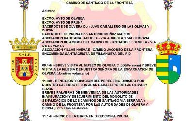 INAUGURACION CAMINO DE LA FRONTERA ENTRE OLVERA Y PRUNA