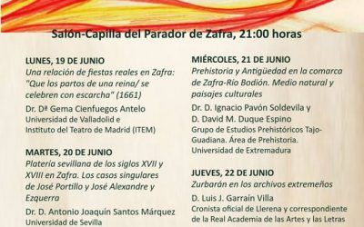 XVIII JORNADAS DE HISTORIA DE ZAFRA Y EL ESTADO DE FERIA