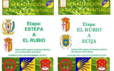 CAMINO DE LA FRONTERA: SALIDAS DIAS 4 Y 5 DE NOVIEMBRE DE 2017