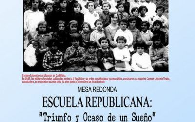 LA ESCUELA REPÚBLICANA: TRIUNFO Y OCASO DE UN SUEÑO. SU REALIDAD EN LA VEGA MEDIA DEL GUADALQUIVIR
