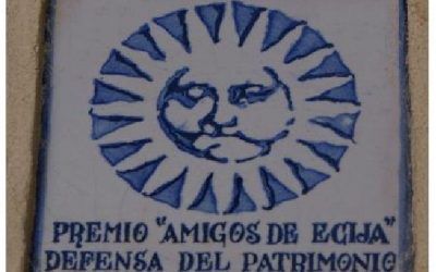 XIX PREMIOS EN DEFENSA DEL PATRIMONIO  HISTÓRICO ARTÍSTICO AMIGOS DE ÉCIJA