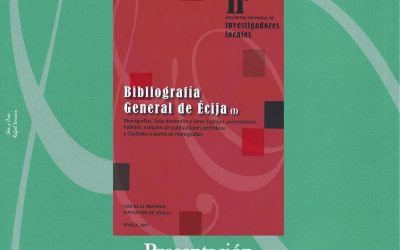 PRESENTACIÓN DE BIBLIOGRAFÍA DE ÉCIJA (BDE)