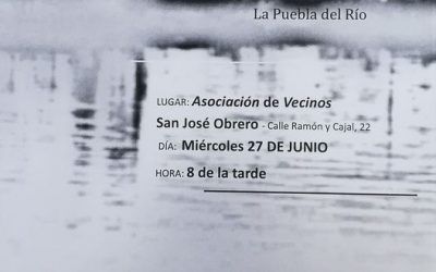 PRESENTACIÓN DE LA ASOCIACIÓN MEMORIA VIVA EN LA PUEBLA DEL RÍO