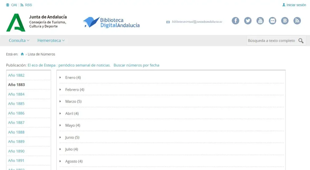 Biblioteca Virtual de Andalucía