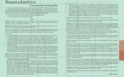 Concurso de monografías «Nuestra América» 2025