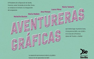 Exposición Aventureras gráficas, de Natacha Bustos, María Medem, Ana Penyas, Laura Pérez, Núria Tamarit