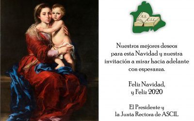 ASCIL OS DESEA FELIZ NAVIDAD Y FELIZ 2020