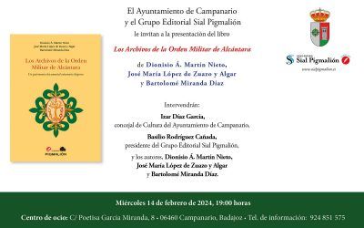 Presentación del libro Los Archivos de la Orden Militar de Alcántara