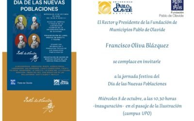 La Universidad Pablo de Olavide celebra el Día de las Nuevas Poblaciones con una jornada festiva
