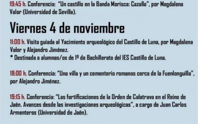 JORNADAS DE PATRIMONIO ARQUEOLÓGICO DE LA PUEBLA DE CAZALLA