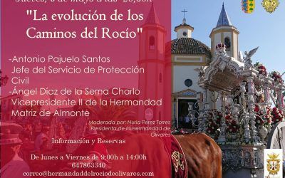 LA DELEGACIÓN DE PATRIMONIO Y TURISMO ORGANIZA UNAS JORNADAS DE MESAS REDONDAS JUNTO A LA HDAD DEL ROCÍO DE OLIVARES (INFORMACIÓN Y RESERVAS)
