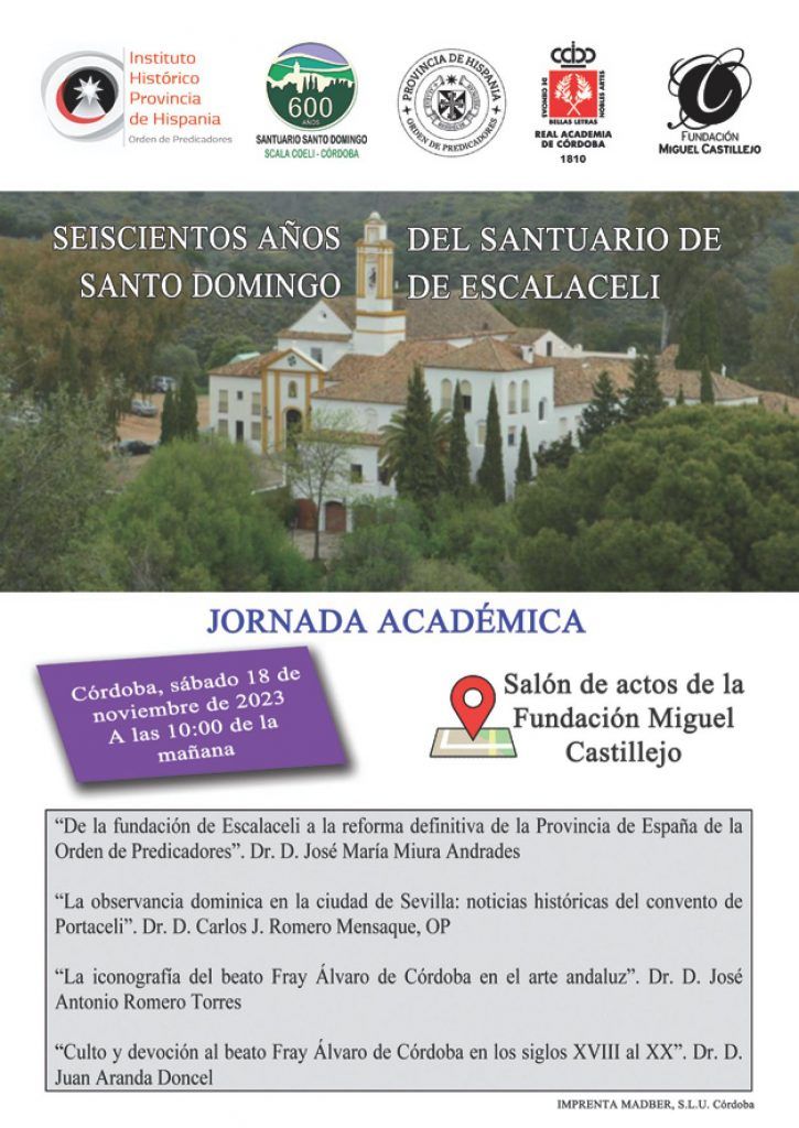 Seiscientos años del Santuario de Santo Domingo de Escalaceli