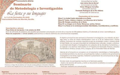 SEMINARIO DE METODOLOGÍA E INVESTIGACIÓN LA FIESTA Y SUS LENGUAJES