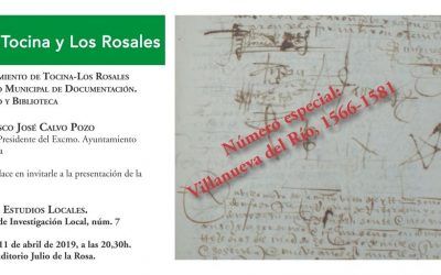 PRESENTACIÓN DE LA REVISTA TOCINA ESTUDIOS LOCALES. REVISTA DE INVESTIGACIÓN LOCAL, NÚM. 7