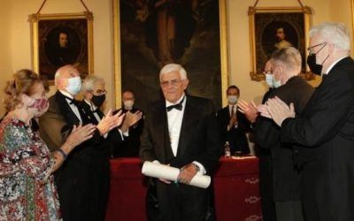 PEDRO SÁNCHEZ NUÑEZ, CRONISTA OFICIAL DE DOS HERMANAS Y MIEMBRO FUNDADOR DE ASCIL TOMA POSESIÓN COMO ACADÉMICO NUMERARIO DE LA  REAL ACADEMIA DE BELLAS ARTES SANTA ISABEL DE HUNGRIA