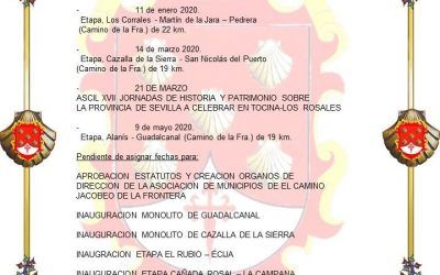 ACTIVIDADES DE LA ASOCIACIÓN VILLAE NAEVAE-CAMINO DE SANTIAGO DE LA FRONTERA