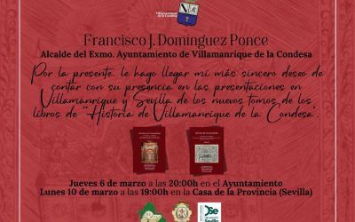 Presentación de los libros «Historia de Villamanrique de la Condesa»