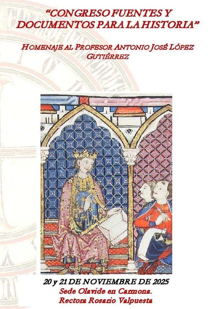 La Sede Olavide en Carmona acoge un congreso sobre fuentes históricas en homenaje al profesor Antonio José López Gutiérrez