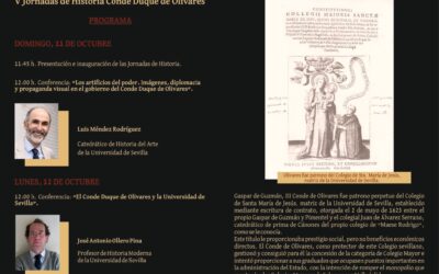 Olivares celebra sus V Jornadas de Historia centradas en el Conde Duque y la Universidad de Sevilla