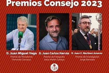 JUAN CARLOS MARTÍNEZ AMORES, MIEMBRO DE ASCIL, ENTRE LOS PREMIADOS POR EL CONSEJO DE HERMANDADES DE SEVILLA