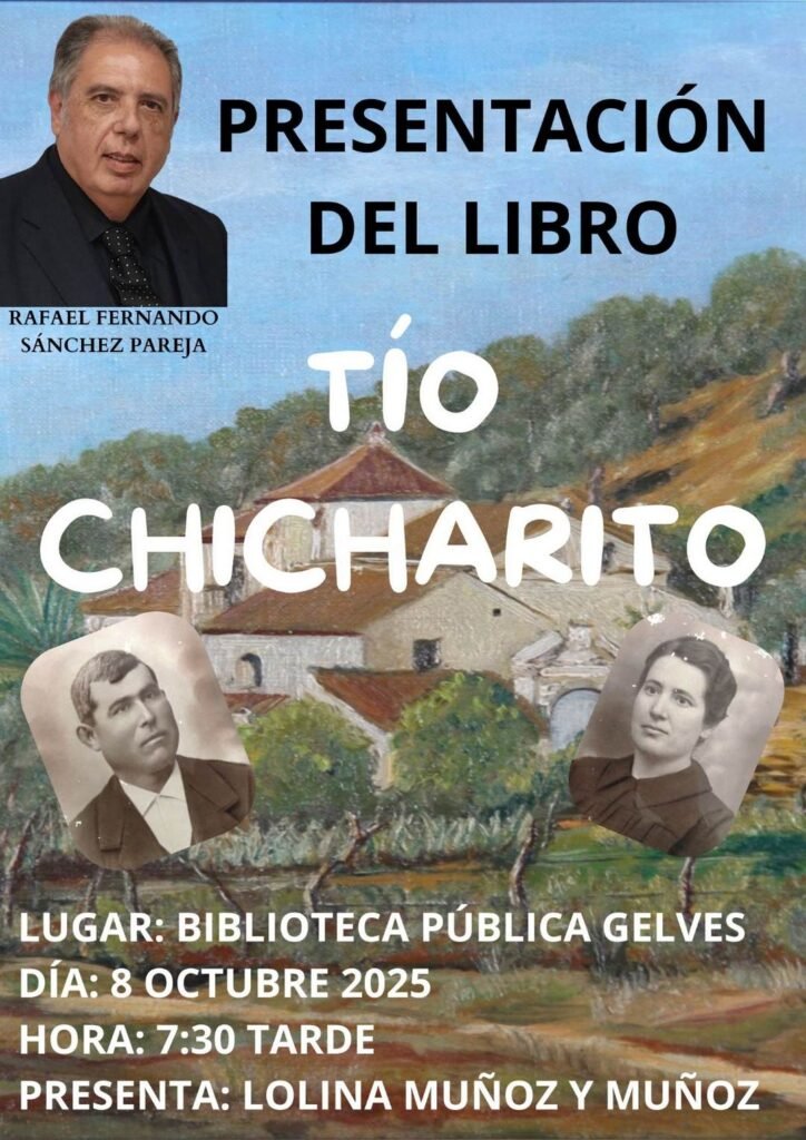 La Biblioteca Pública de Gelves acoge la presentación del libro Tío Chicharito
