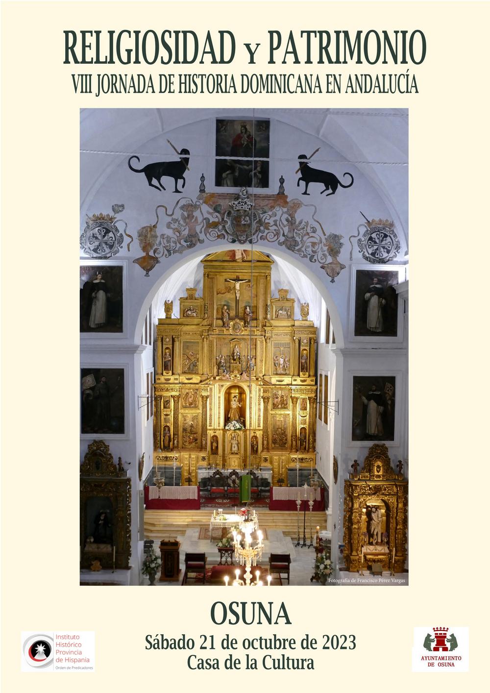VIII Jornadas de Historia Dominicana de Andalucía Religiosidad y Patrimonio